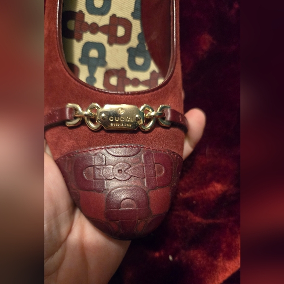 Authentic leather Gucci Heels size 39 - Picture 2 of 7